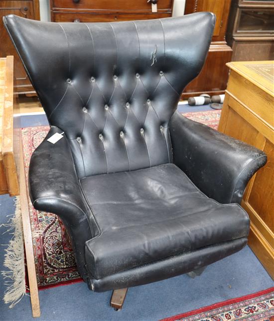 A G Plan model 62 swivel lounge chair